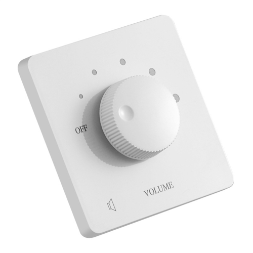 50W Volume Control Professional Safety 5 Gears Tuning Knob White