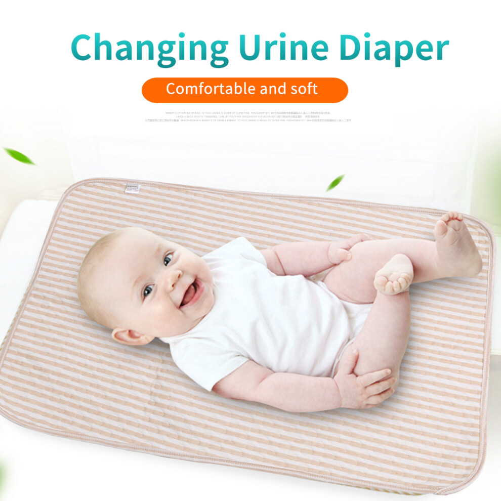 Baby Cotton Urine Mat Diaper Nappy Bedding Changing Cover Pad M