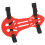 Adjustable Rubber Archery Arm Guard-Safe,Breathable,Elastic for Summer Use,Red Color 6