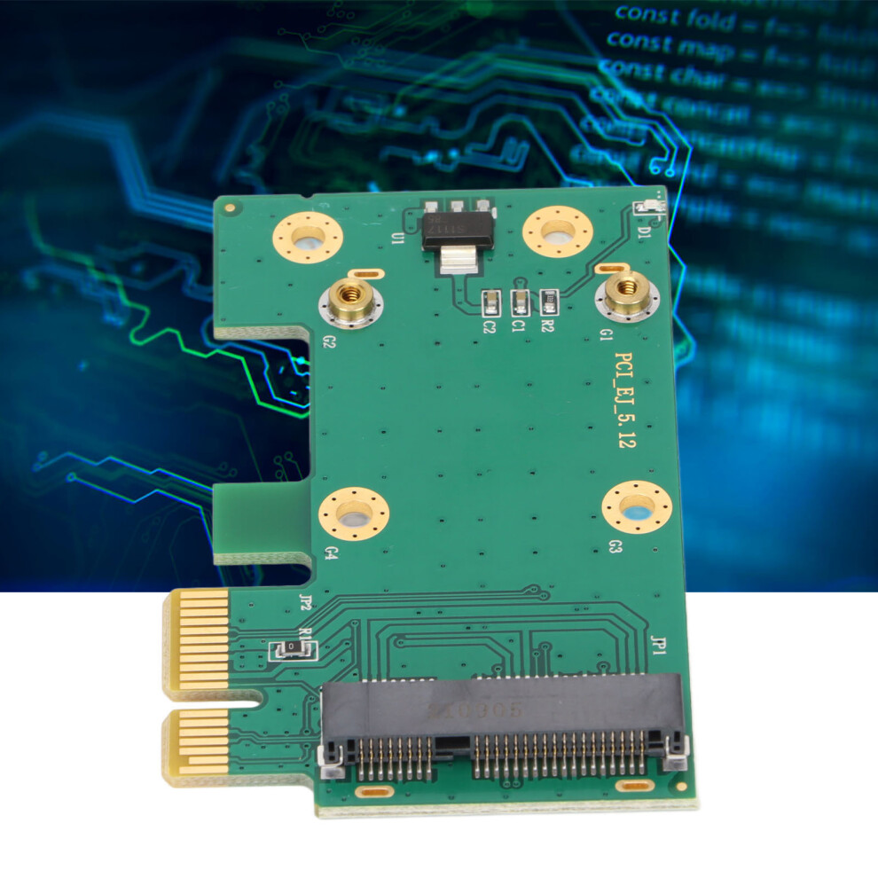 Mini Pcie To Pcie Adapter-Lightweight,Portable Network Card With Fine Workmanship For Easy Use 9394200237801