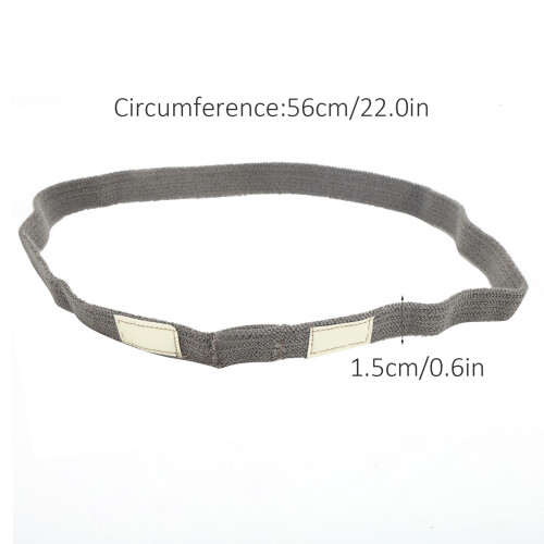 Reflective Cat Eyes Elastic Strap Cover for M1/M35/M88/MICH Helmets-Gray 2