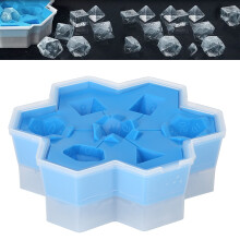 Food-Grade Silicone Ice Cube Tray Mold for DIY Pudding,Ice Cream,Cake,Chocolate&Soap Making
