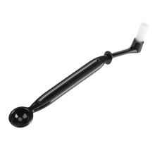 Dual Use Nylon Espresso Coffee Machine Cleaning Brush&Spoon for Group Head Kitchen Use
