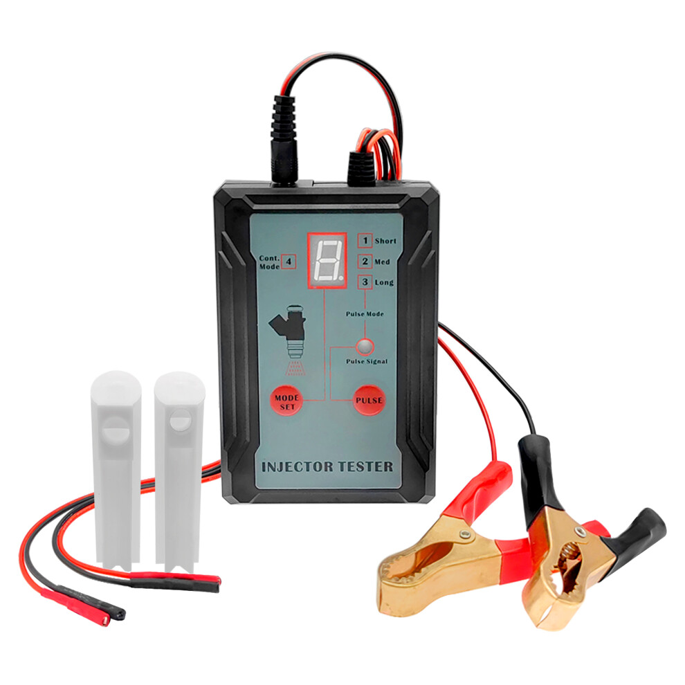 Fuel Injector Tester And Adapter For Diagnosis Cleaning Of Injectors Diy Cleaning Tool Kits 12V/5V Switchable Short-Circuit Protection 9394200238280