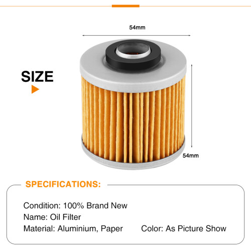 Motorcycle Oil Filter Replacement-High-Performance Motorbike Oil Filter 2