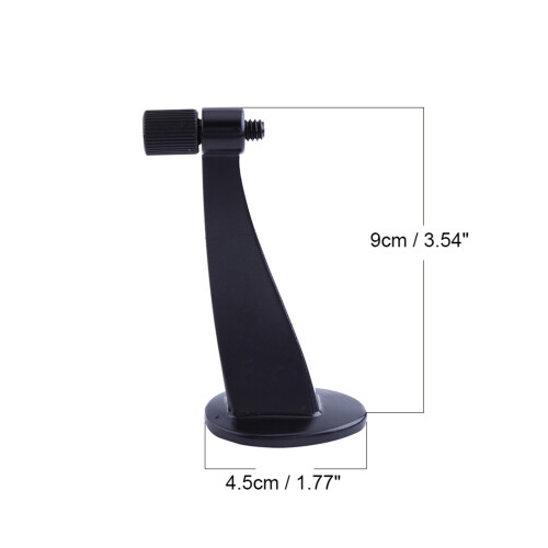 Datyson Black Metal Binocular Adapter Tripod Mount for Telescope and Binoculars 2