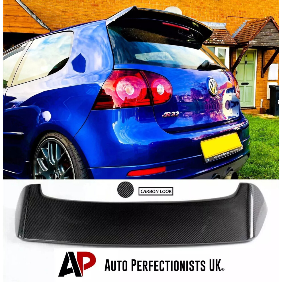 For Vw Golf Mk5 Gti R R32 Os Style Rear Boot Roof Spoiler Lip Wing 5061072661518