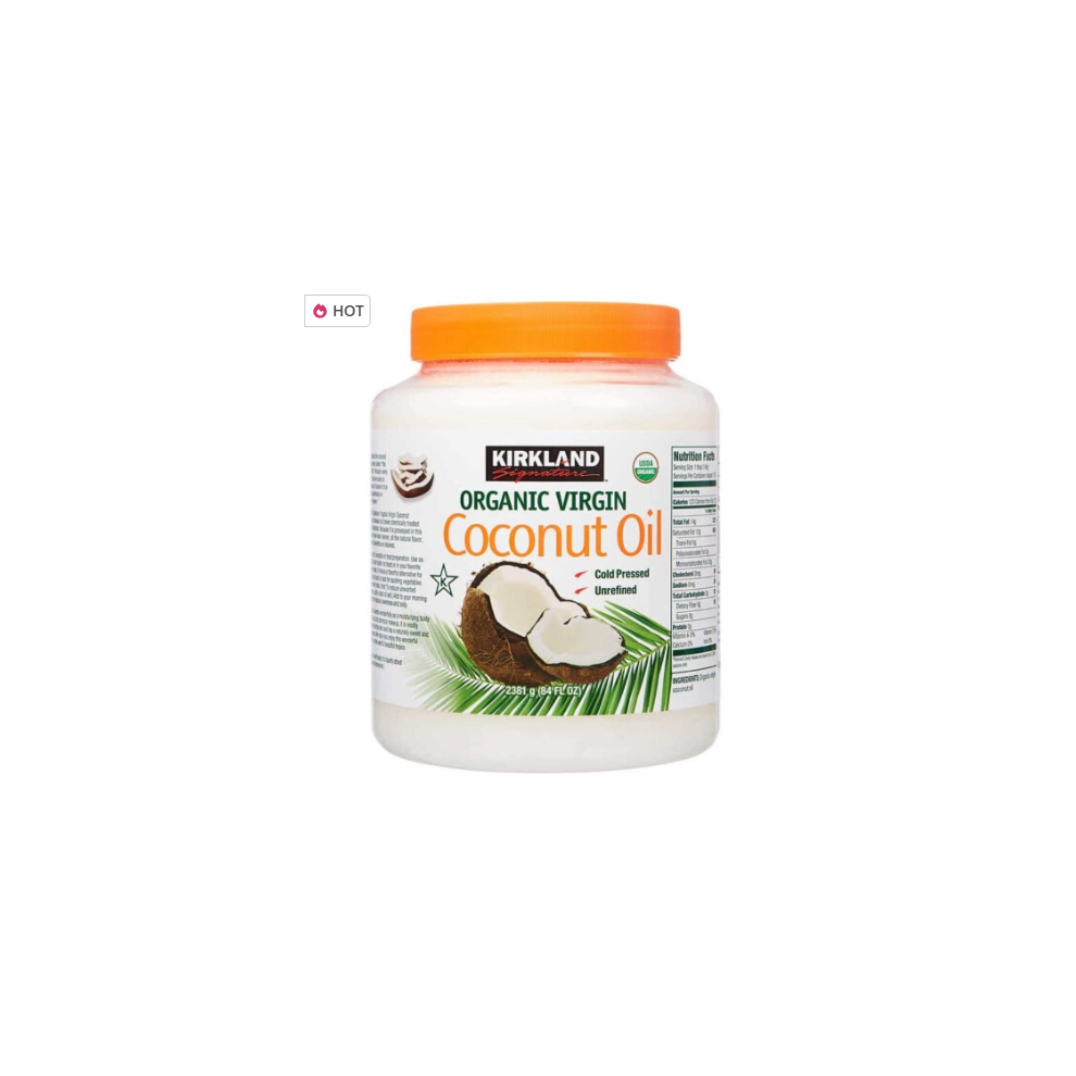Kirkland Signature Organic Virgin Coconut Oil 2.28Kg
