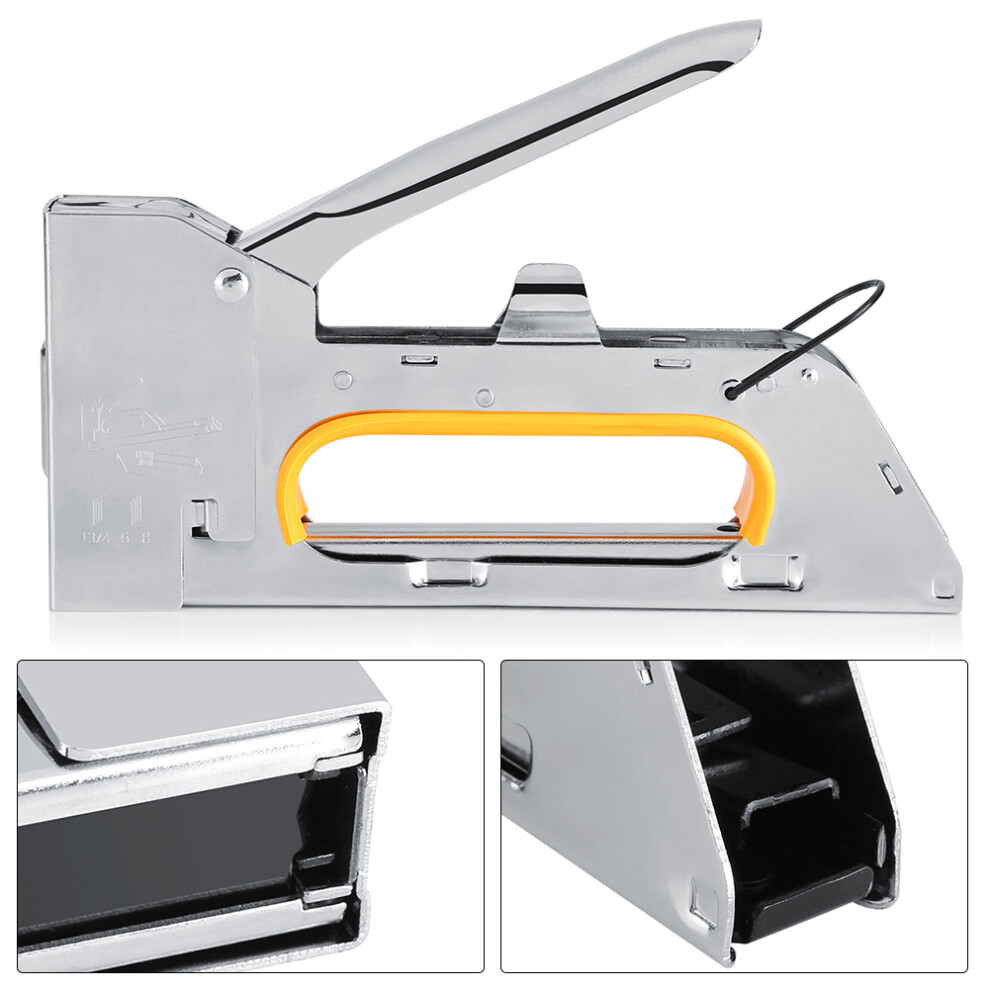 Stainless Steel Construction Manual Staple Gun Furniture Stapler To Hold 1008F Staples 8411324303821