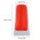 Archery Recurve Bow Rubber Shock Absorber Dampener Stabilizer Accessory (Red) 5