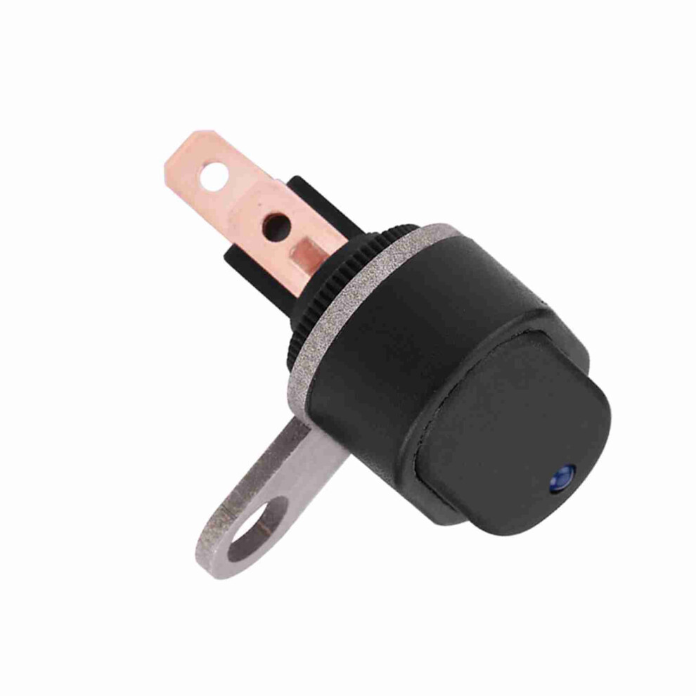12V Motorcycle Scooter Led Headlight Headlamp On Off Switch With Indicator D Type Blue 4921324303997