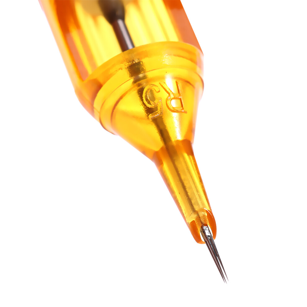 10pcs Disposable Semi Permanent Tattoo Cartridge Needles RL/RM/M1/RS for Makeup Machine 5RL