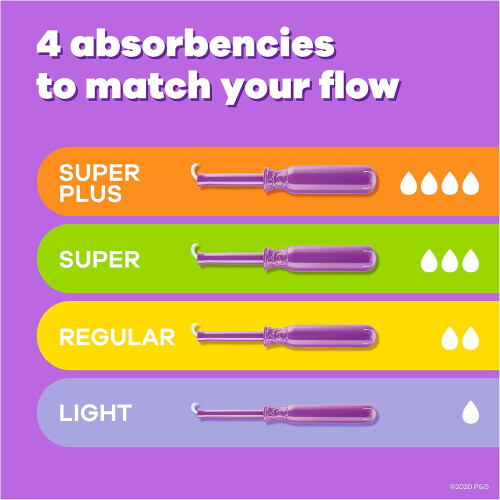 Tampax Radiant Tampons, Super Plus Absorbency 2