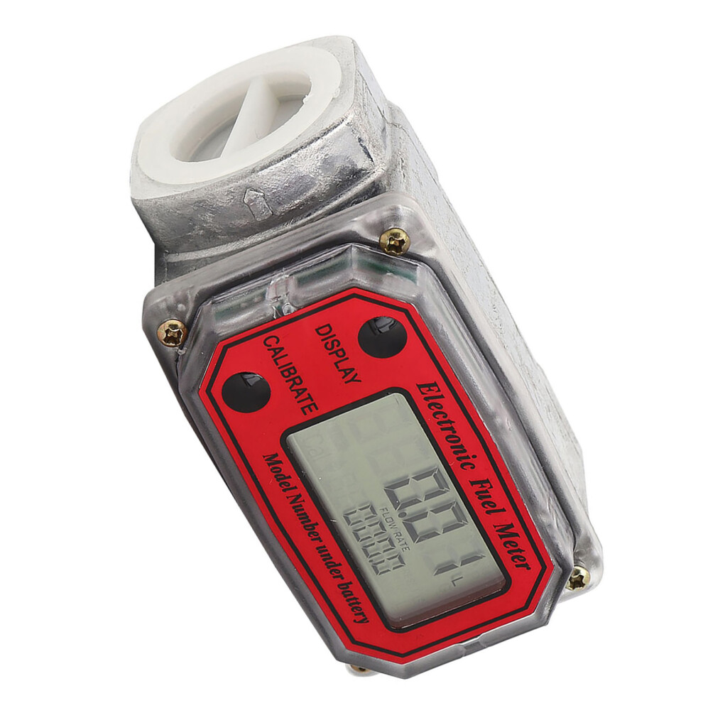 Mini Digital Turbine Flowmeter Diesel Fuel Flow Meter 10Â200L 1" Npt 7891324305994
