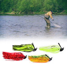 7g / 10g Fishing Buzz Bait Spinnerbait Lure Buzzbaits with Jig Head Hook Mixed Color