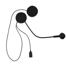 Kabellose Bluetooth-Helmet-Ohrhörer mit HD-Mikrofon, 8 Stunden Wiedergabezeit, 180mAh