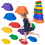 Outsunny Outsunny Kids Balance Stepping Stones - Multicoloured 9