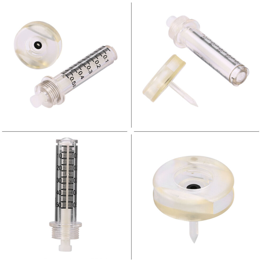 Disposable Syringe Kit Professional Ampoule Head Hyaluronic Acid Syringe Nebulizer Accessories