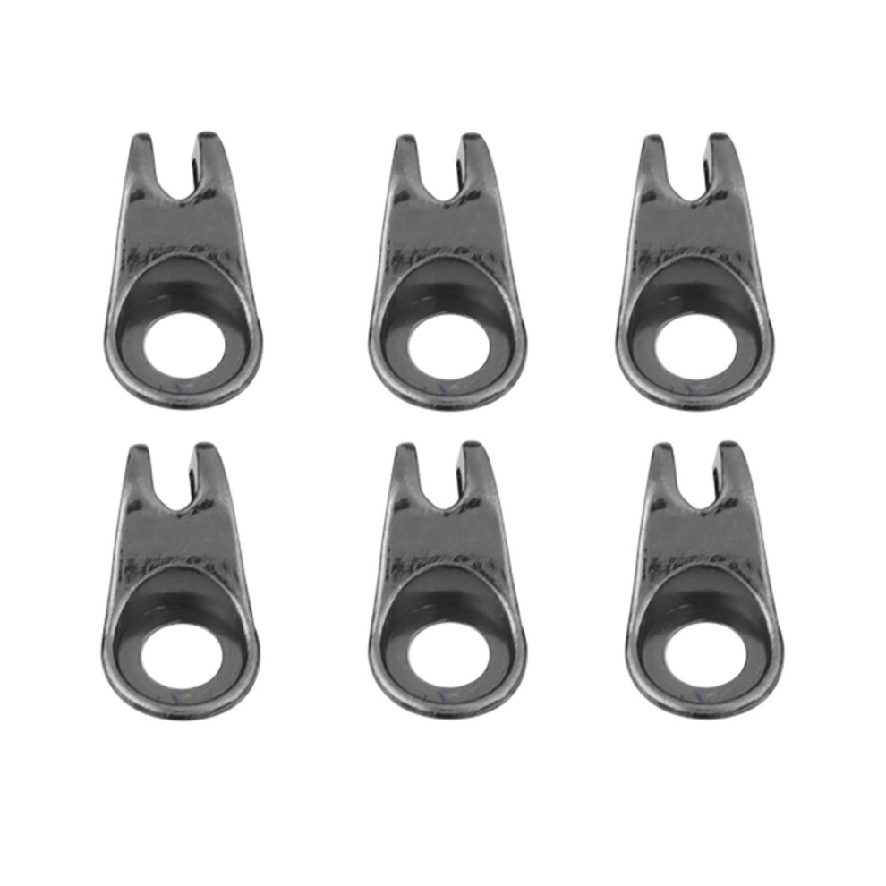 20X Boot Lace Hooks Lace Fittings Buckles With Rivets For Repair/Camp/Hike/Climb (Grey) 6901324308008