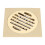 Square Floor Drain Brass Grate Bathroom Shower 7