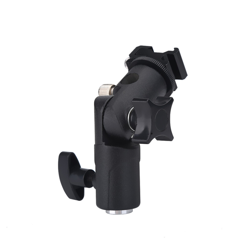 Aluminum Alloy E Type Flash Stand Bracket Hot Shoe Mount Adapter Umbrella Holder 9321324308834