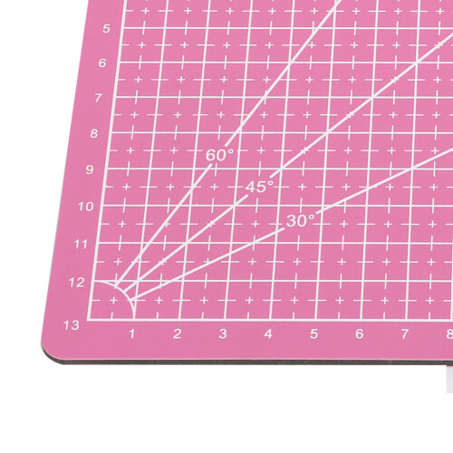 A5 Durable PVC Cutting Mat Cut Pad Board Self Healing Handmade DIY Tool Pink 2