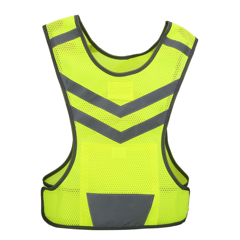 High Visibility Adjustable Reflective Safety Vest For Outdoor Sports Cycling Running Hiking 8451324311228
