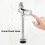 Toilet Urinal Flush Valve Button Type Manual Delay Automatic Shutoff 9