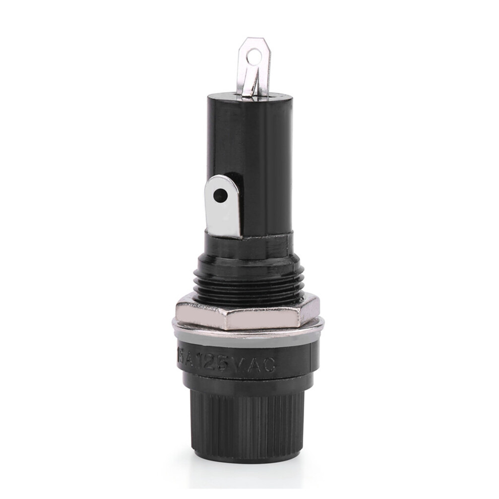 5Pcs Electrical Panel Mounted Fuse Holder Socket For 6 * 30 Glass Fuses Ac 15A / 10A 9311324311699