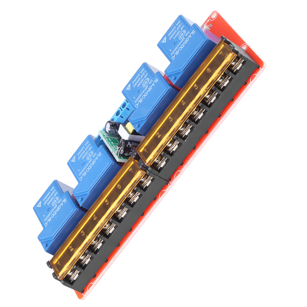 Ac 30A 4 Channel Relay High Low Level Trigger Module 8411324311765