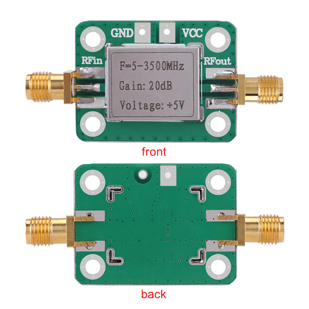 Lna 5-3500Mhz 20Db Gain Broadband Low Noise Rf Amplifier With Shielding Shell 3631324311786