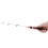 50cm Lightweight Mini 2 Sections Winter Ice Solid Fishing Shrimp Rod Pole 8