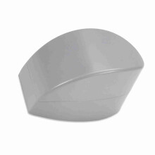 Französische Dip-Nagelbehälter mit Führung, Grau, 11x7x6,5cm