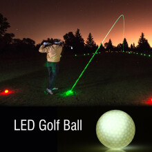 LED-Golfball für nächtliches Training, 42 mm, 6 Farboptionen