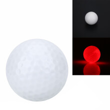 LED-Golfball mit 5-8 Minuten Licht, strapazierfähiger Gummi, 42 mm, in mehreren Farben