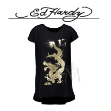 Ed Hardy Black Dragon 13 T-Shirt Limited Edition Size M