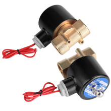 220V DN10 3/8" Electric Normal Closed Valve Electromagnetic Valve for Water Oil Air Gas