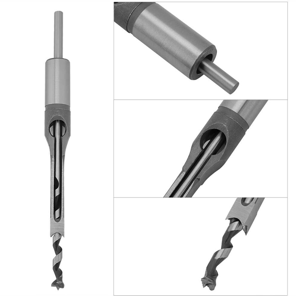 1Pc 10Mm Square Hole Mortiser Drill Bit Diy Woodworking Tools(10Mm) 4921324314276
