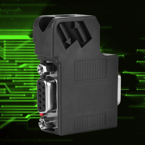 1pcs 6ES7 972-0BB41-0XA0 DP Plug  Profibus Bus Connector Adapter Electronic Data Systems 2