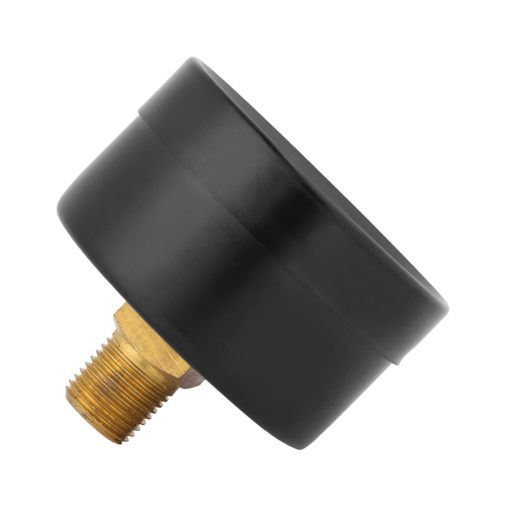 Mini Pressure Gauge For Fuel Air Oil Water 0-160Psi/0-10Bar 1/8" Npt Thread 6901324314535