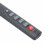 Learning Remote Control with 6 Big Buttons Smart Controller for TV STB DVD DVB HIFI VCR Gray 7