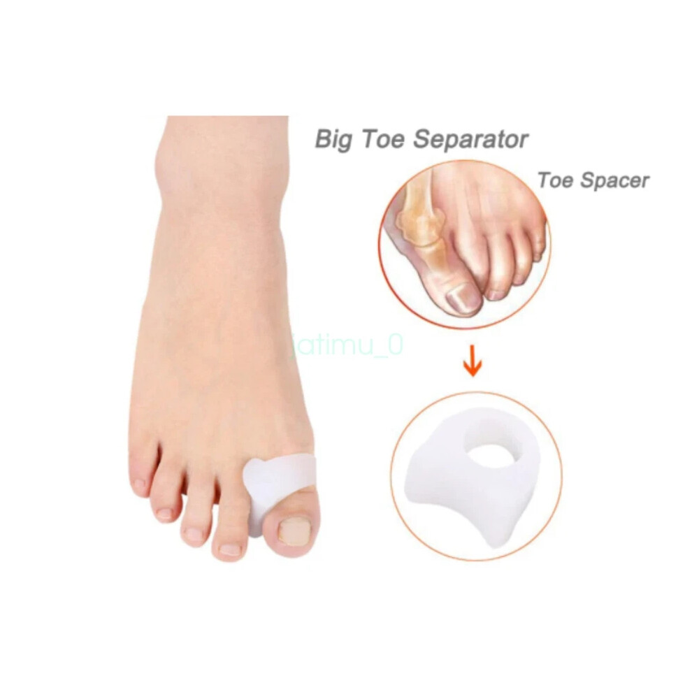 Corrector Hallux Valgus Bunion Toe Splint Straightener Big Foot Support Gel Pad