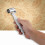 40mm Stainless Steel Flat Pressure Roller Wallpaper Apply DIY Hand Roller Plate Tool 7