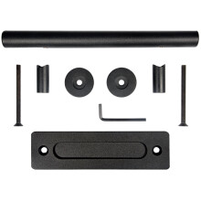 Black Stainless Steel Vintage Barn Door Handle