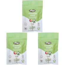 Nilaqua No Rinse Biodegradable Shampoo Cap - Shampoo Wrap 3 pack
