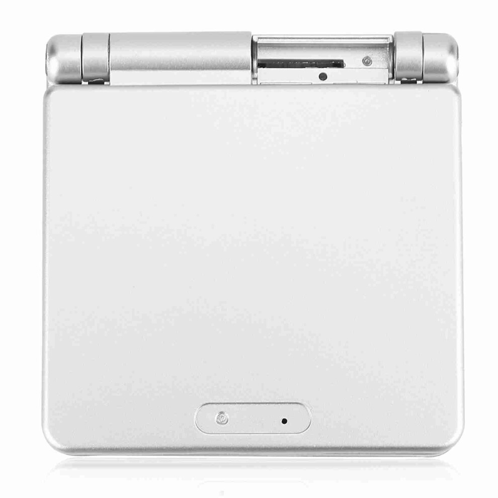 For Advance Gba Sp Protective Abs Case Cover Repair Parts Kit Silver 7891324318901