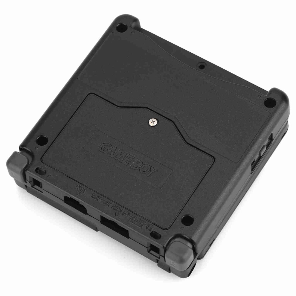 For Advance Gba Sp Protective Abs Case Cover Repair Parts Kit Black 4051324318896