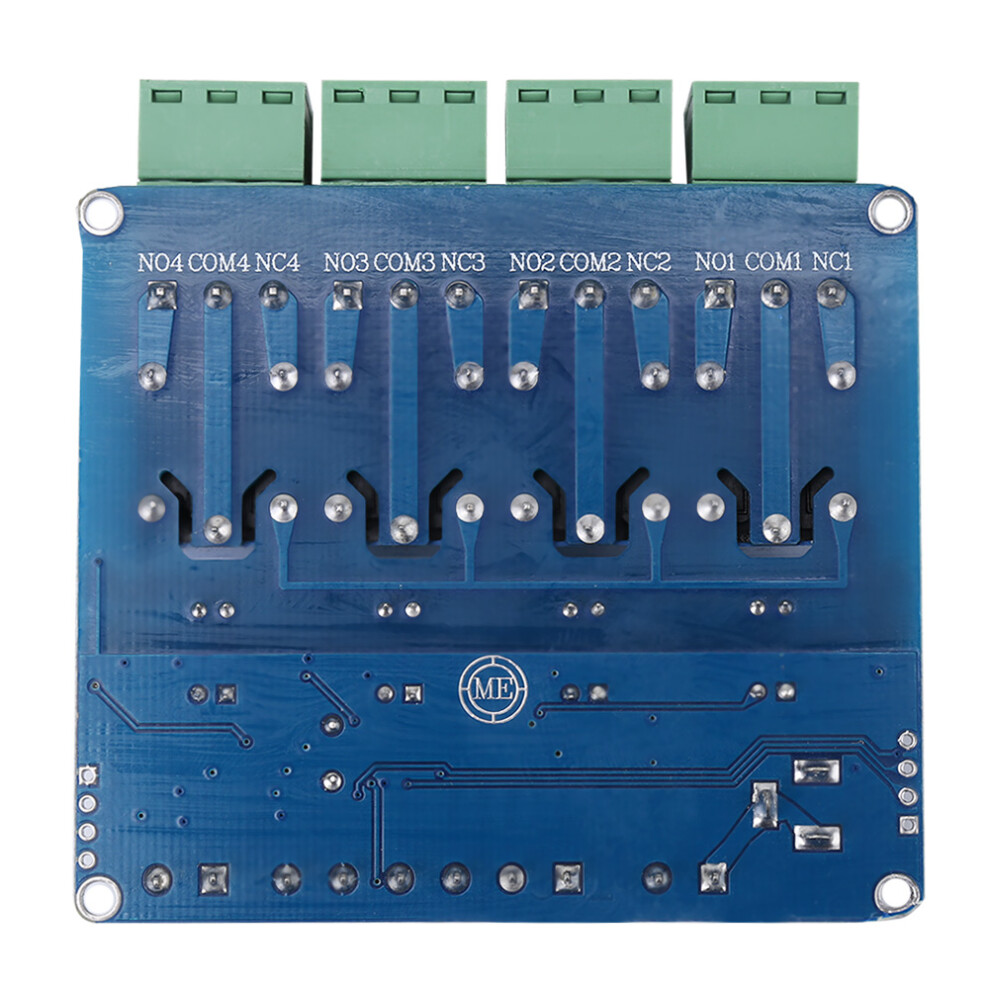 1Pc 4 Channel Relay Module Board Stm8s103f3 Microcontroller 4371324319571