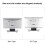 LCD Digital Sound Sensor Table Desk Alarm Clock with Calendar and Temp Display Silver 5