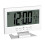 LCD Digital Sound Sensor Table Desk Alarm Clock with Calendar and Temp Display Silver 15
